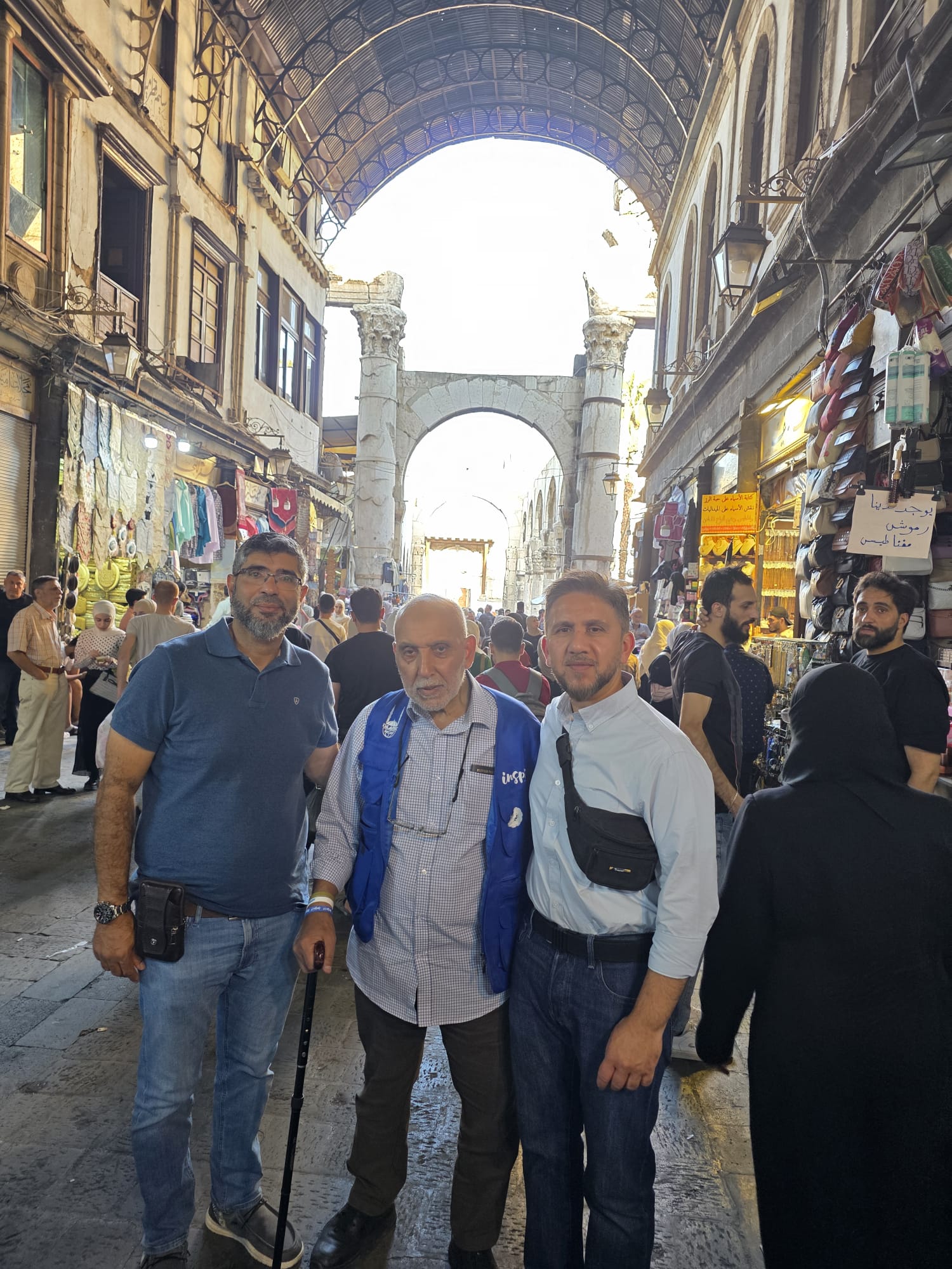 Local market in Damascus