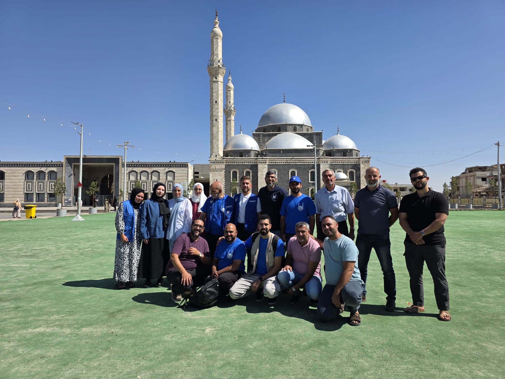 With the youth in Syria